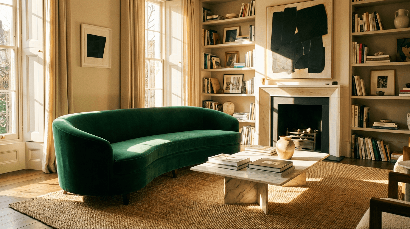 Lifestyle-Mobelinszenierung fur Kataloge